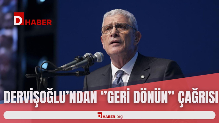 DERVİŞOĞLU'NDAN İYİ PARTİ'DEN AYRILAN İSİMLERE "GERİ DÖNÜN" ÇAĞRISI