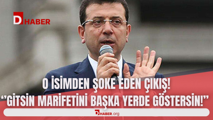 O İSİMDEN ŞOKE EDEN ÇIKIŞ ! ''GİTSİN MARİFETİNİ BAŞKA YERDE GÖSTERSİN! ''