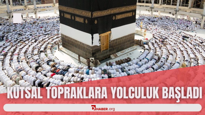 KUTSAL TOPRAKLARA YOLCULUK BAŞLADI