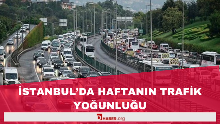 İstanbul'da haftanın ilk iş gününde trafik yoğunluğu: Yüzde 80'e ulaştı