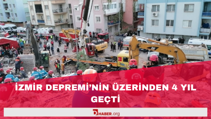 İzmir'de 117 Kişinin Hayatını Kaybettiği Depremin Üzerinden 4 Yıl Geçti
