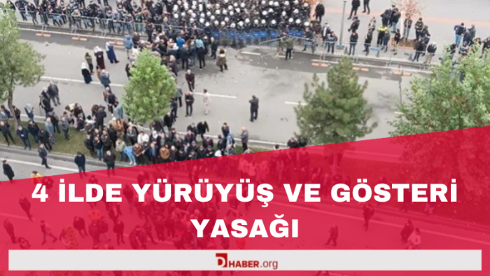 Dört İlde Gösteri Yasağı: Mardin, Batman, Diyarbakır ve Şanlıurfa'da 10 Günlük Kısıtlama