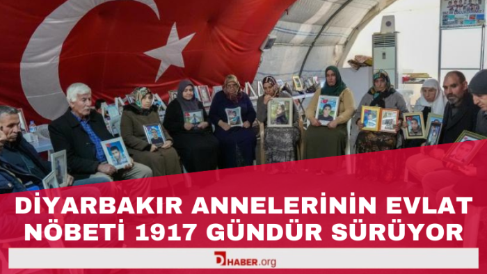 Diyarbakır Annelerinin Evlat Nöbeti 1917 Gündür Sürüyor