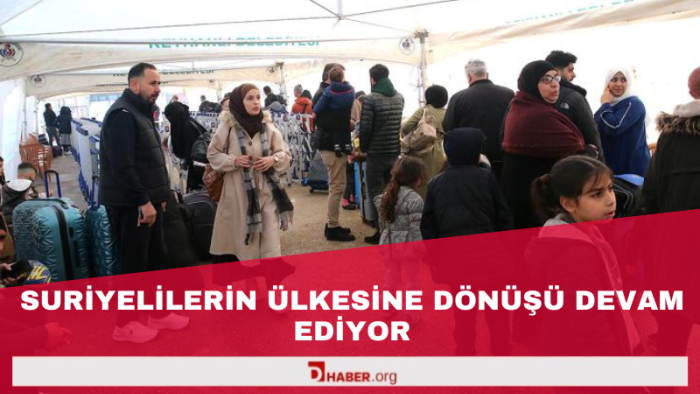 Suriyelilerin Ülkelerine Dönüşü Devam Ediyor
