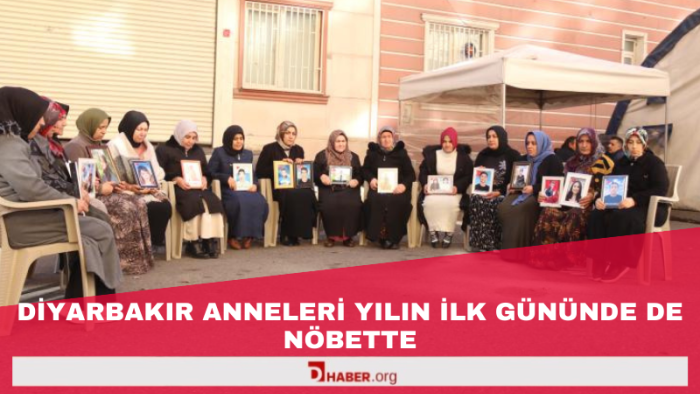 Diyarbakır Anneleri Yılın İlk Gününde de Nöbette